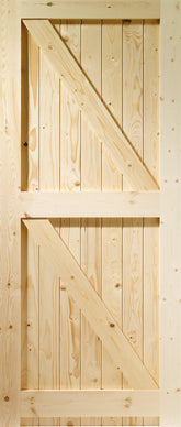 Framed Ledged & Braced External Pine Gate or Shed Door
